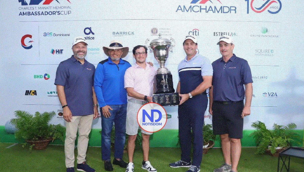 Wilfredo Baquero y Erick Broberg son los ganadores del Ambassador’s Cup 2023