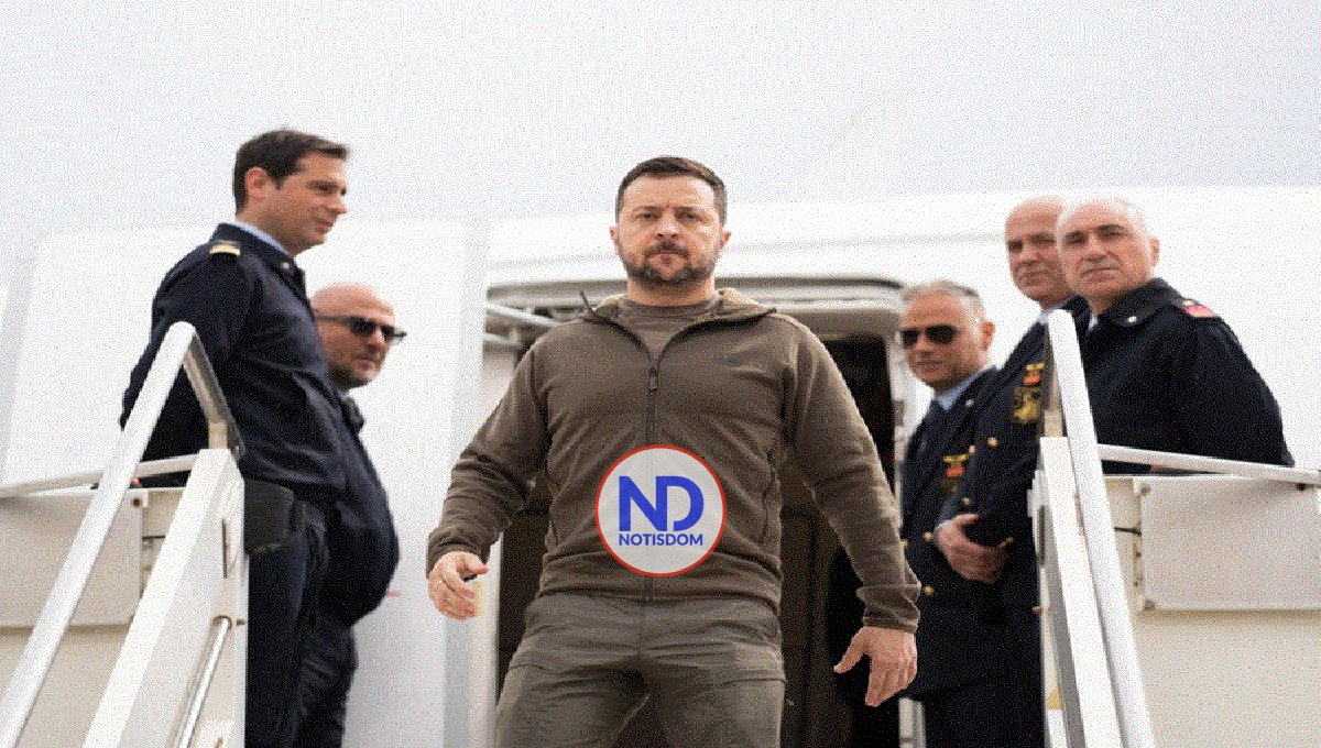 Zelenski es recibido en Roma con honores, se reunirá con el Papa