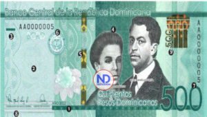 El Banco Central pondrá a circular nuevo billete de RD$500.00