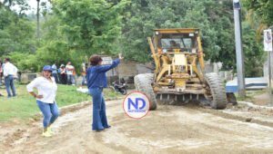Inician trabajos de construcción carretera El Mogote en el municipio Yamasá