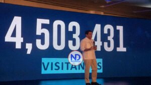 Llegada de visitantes a RD asciende a 4.5 millones a mayo