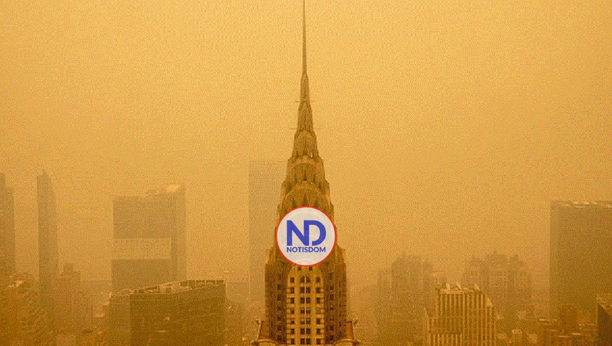 Bruma por humo se expande por EEUU; millones siguen en alerta 2 Bruma por humo se expande por EEUU; millones siguen en alerta