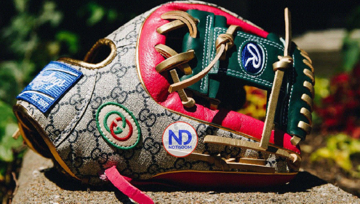 El vanguardista Francisco Lindor usa guante diseñado por Gucci