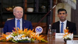 Sunak se reunirá con Biden en una visita de dos días a Estados Unidos