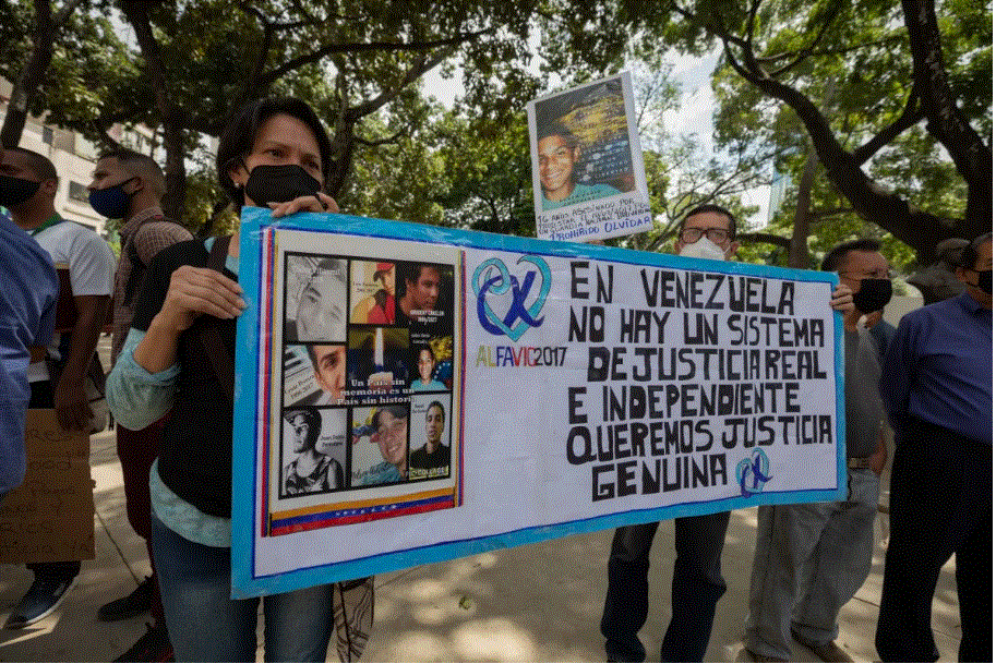 MANIFESTACION 1 Fiscal CPI investiga a Venezuela por crímenes de lesa humanidad