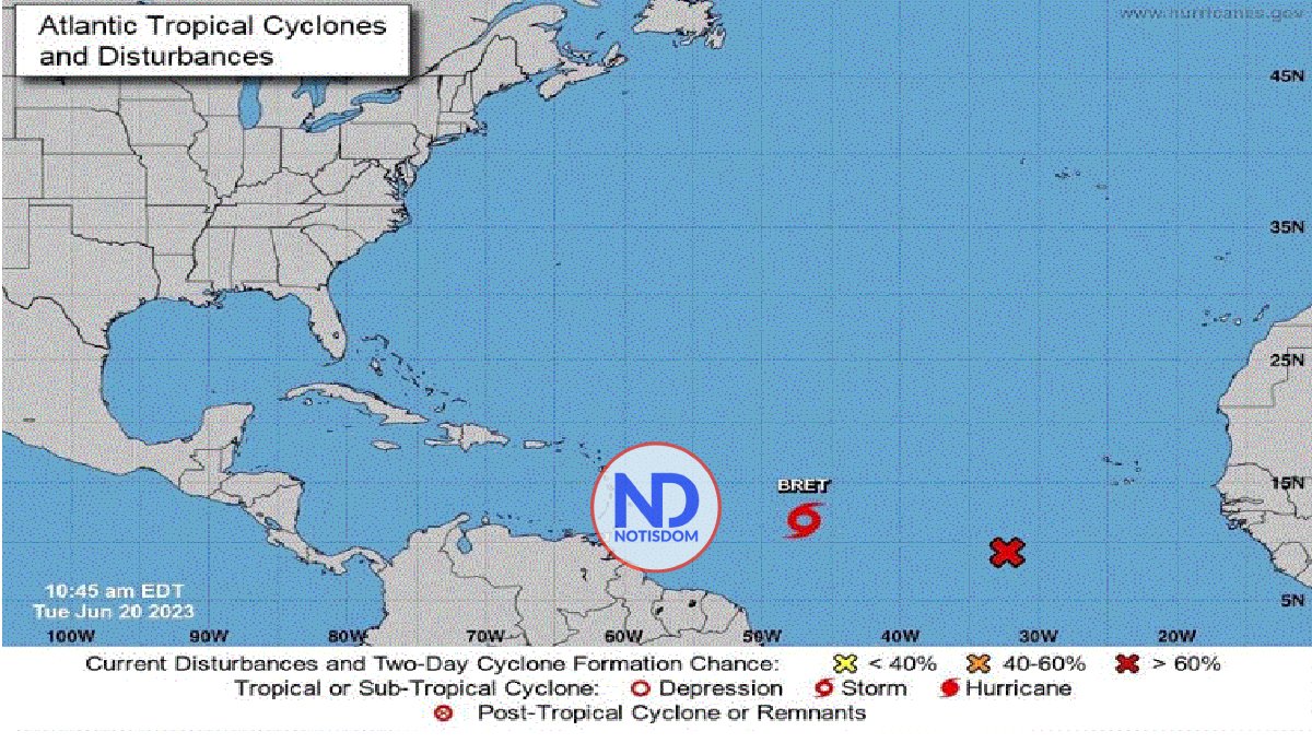 Bret se acerca a las Antillas Menores y detrás viene la depresión número 4