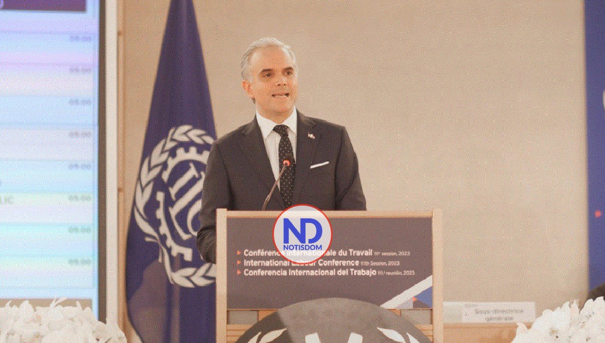 Ministro de trabajo resalta ante la OIT 20 aumentos salariales en RD
