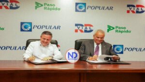 Popular y RD VIAL ofrecerán recargas de “Paso Rápido” en canales digitales y oficinas