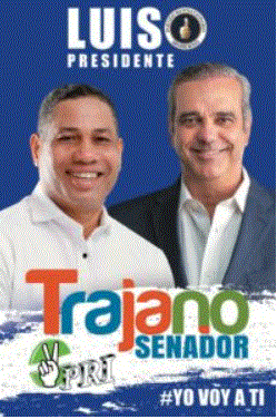 TRAJANO SANTANA El PRM llevaría a Trajano Santana como candidato a senador por Barahona