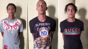 Apresan tres personas en Montecristi y ocupan 113 porciones de presunta droga