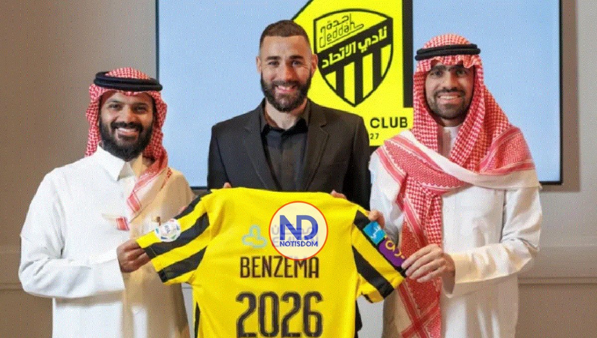 El club saudí Al Ittihad anuncia el fichaje de Benzema por tres temporadas