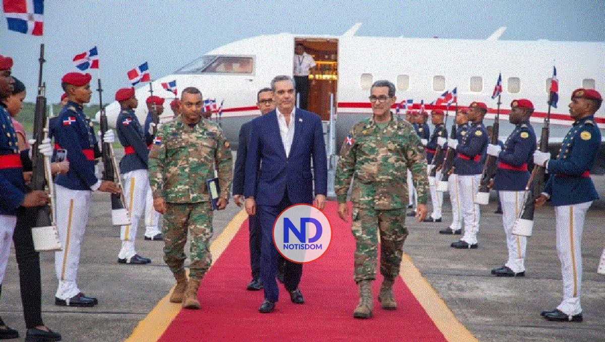 Abinader regresa a RD luego de participar en Cumbre UE-CELAC