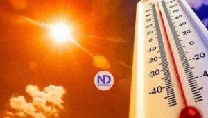 Anuncian temperaturas bastante calurosas y aguaceros aislados