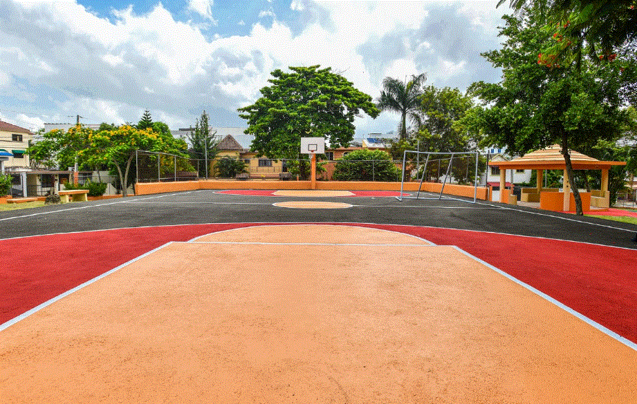 CANCHA 2 MOPC inaugura parque Pradera Hermosa, en el Distrito Nacional