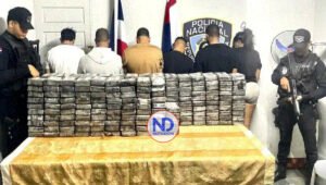 Ocupan 245 paquetes de coca y apresan a seis personas en Barahona