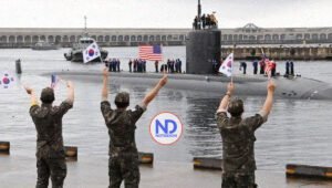 Llega a Corea del Sur un segundo submarino nuclear Estados Unidos