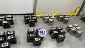 Hallaron otros 200 paquetes de drogas en cajas guineo en puerto