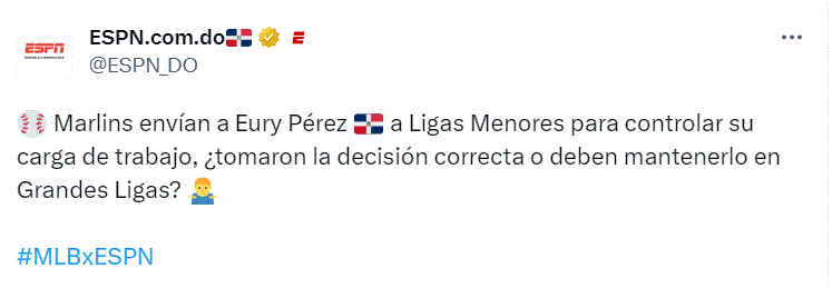 Marlins mandan al dominicano Eury Pérez a las ligas menores 3 EURY PEREZ 1 Marlins mandan al dominicano Eury Pérez a las ligas menores