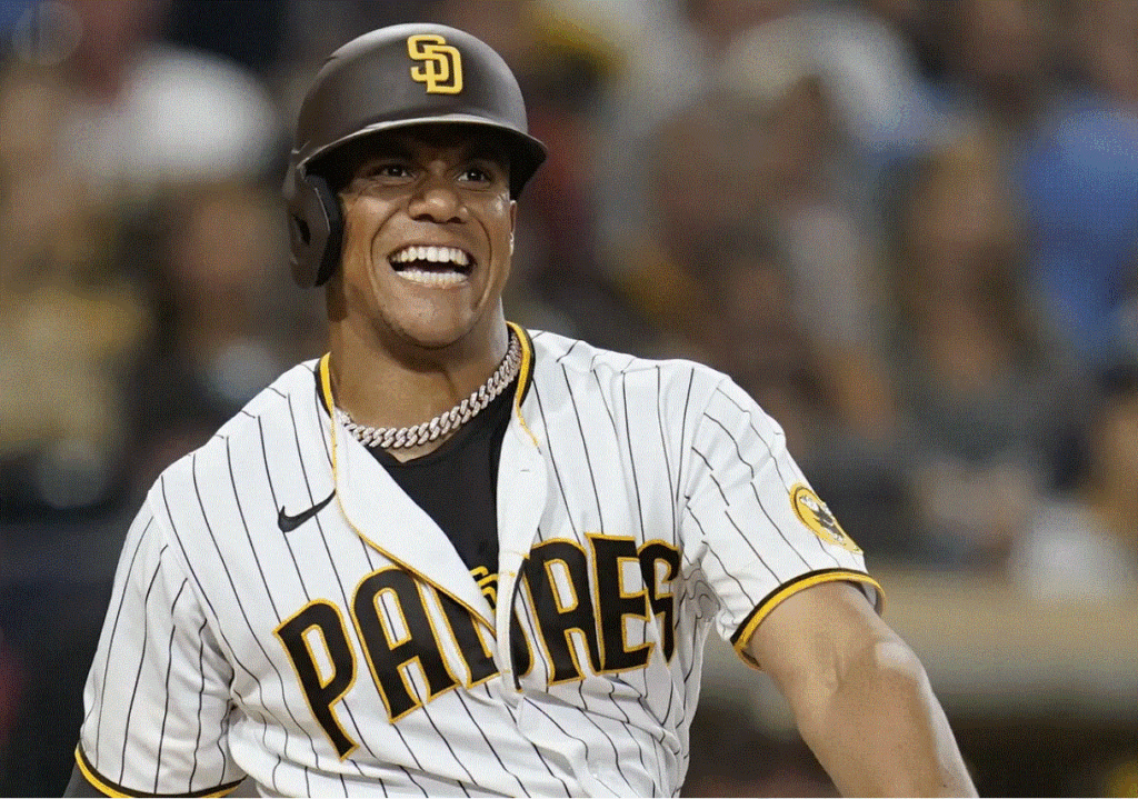 El playlist de los peloteros dominicanos en las Grande Ligas 5 JUAN SOTO 23 El playlist de los peloteros dominicanos en las Grande Ligas