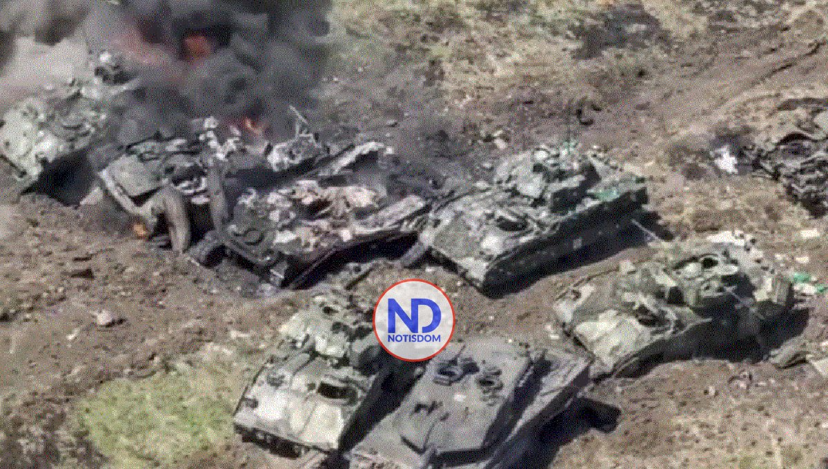 Rusia asegura destruyó tanques Leopard suministrados a Ucrania 2 Rusia asegura destruyó tanques Leopard suministrados a Ucrania