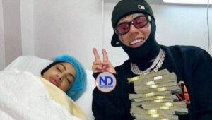 Tekashi sorprende a Yailin con lujosos regalos por motivo de su cumpleaños