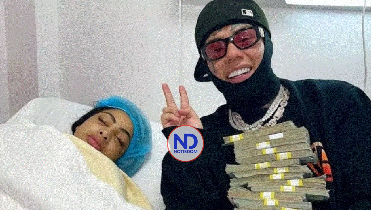 Tekashi sorprende a Yailin con lujosos regalos por motivo de su cumpleaños