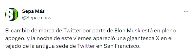 TWITTER 50 Instalan una X gigantesca en el edificio de Twitter en San Francisco