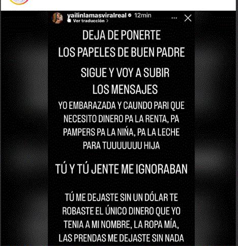 YAILIN 17 En medio de pleito en redes sociales, Yailin revela que Anuel la golpeó estando embarazada