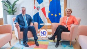 Abinader se reúne en Bruselas con presidenta Comisión Europea