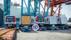 Llegan seis vagones para ampliar capacidad metro Santo Domingo