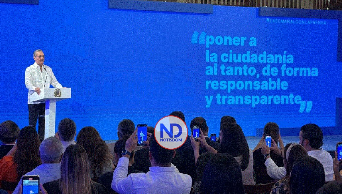 Lanzan Semanal con la prensa, un diálogo directo con Luis Abinader