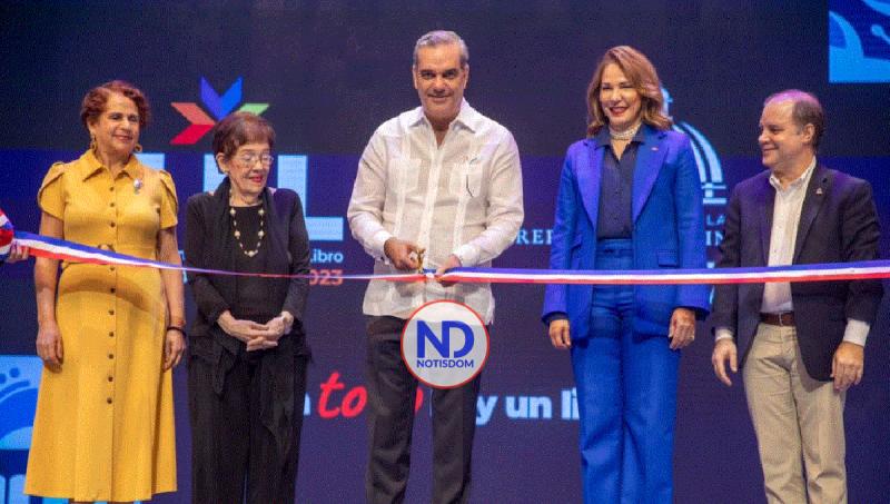 ¡Arranca fiesta de la Cultura! Abinader encabeza inauguración Feria Internacional del Libro