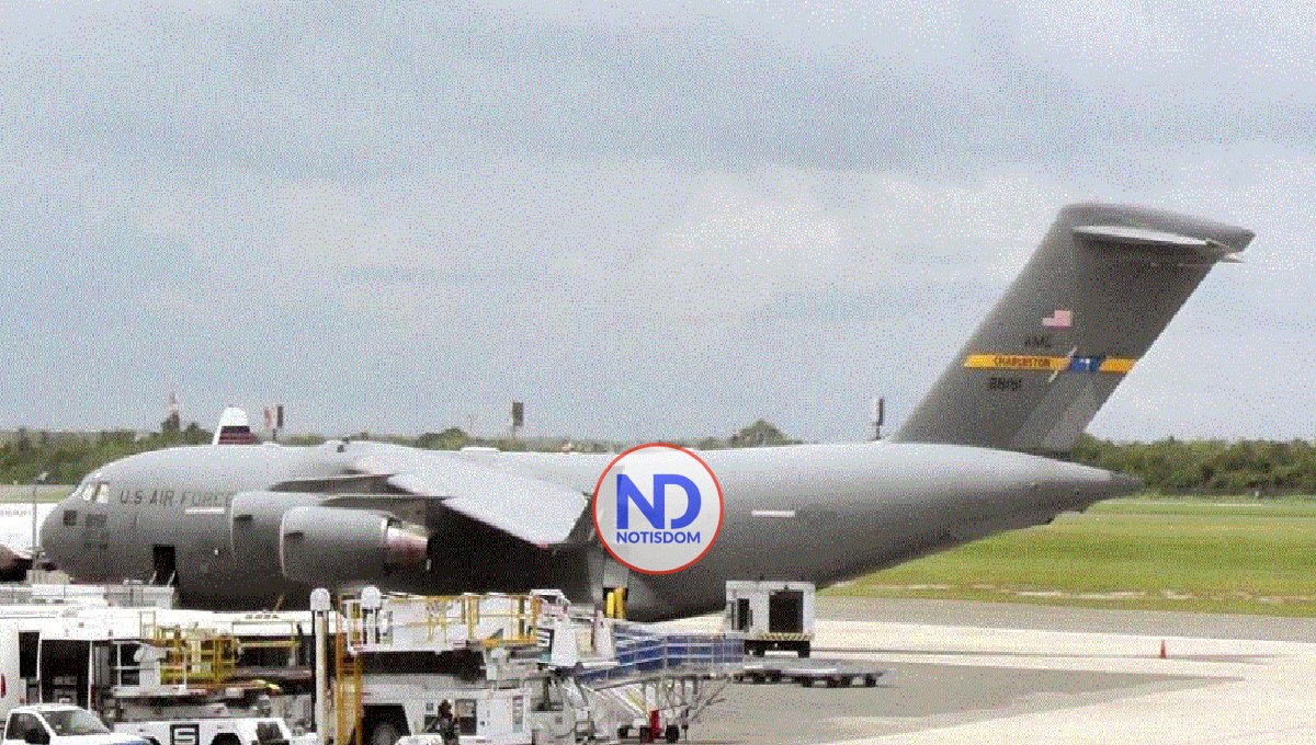 Informan sobre llegada de avión y soldados Estados Unidos al AILA 2 Informan sobre llegada de avión y soldados Estados Unidos al AILA