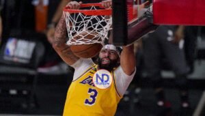 Davis y los Lakers acuerdan una extensión de 3 años y $186 millones