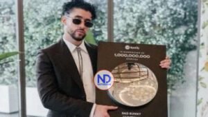Bad Bunny entra al club de los billones de streams en Spotify