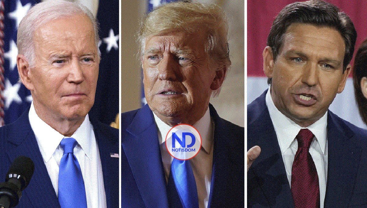 DeSantis ataca a Biden en primer debate; no menciona a Trump