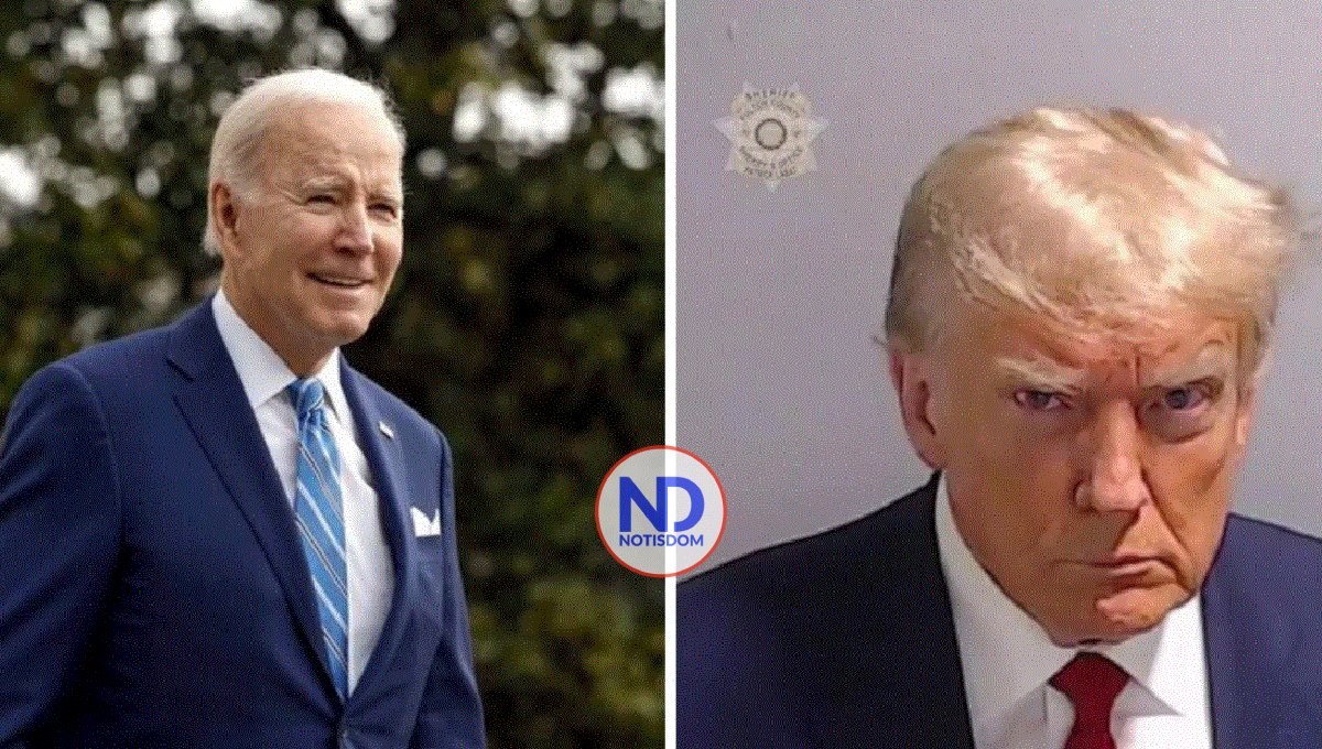 Joe Biden se burla de foto policial de Trump