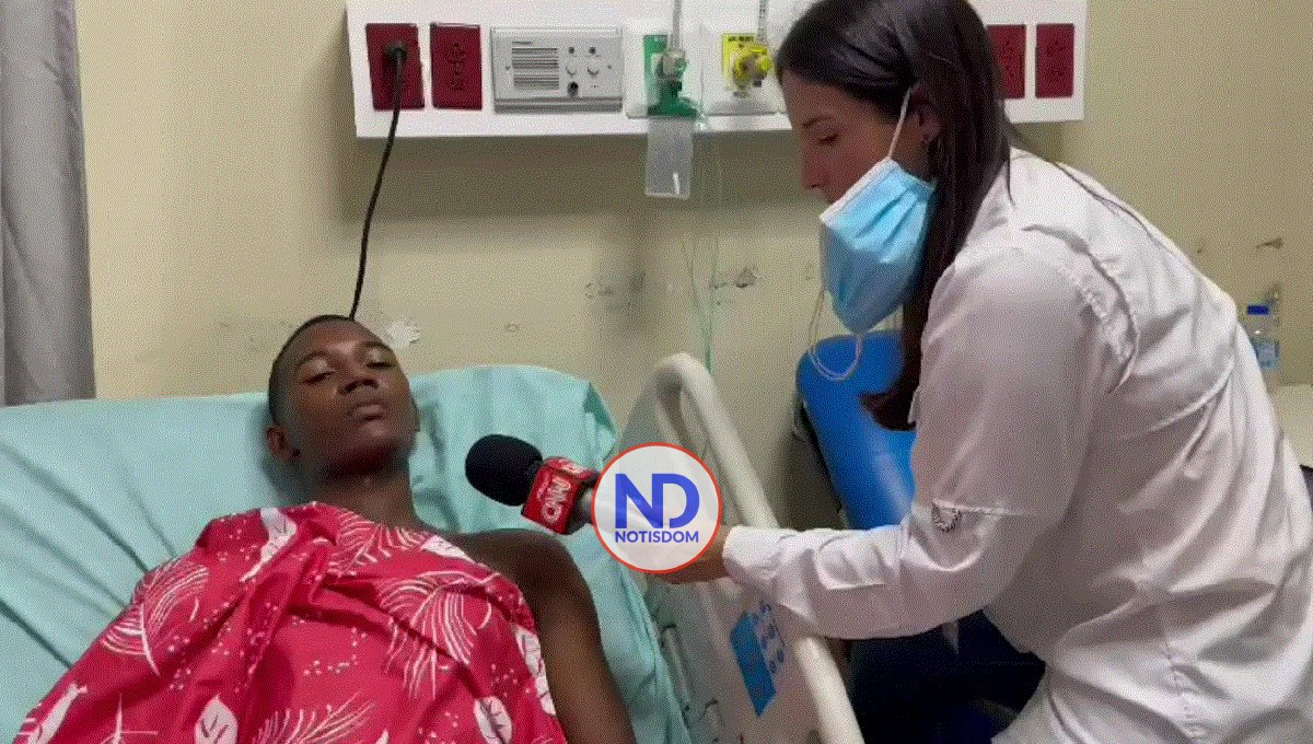 Joven se salva de milagro tras explosión en San Cristóbal 2 Joven se salva de milagro tras explosión en San Cristóbal