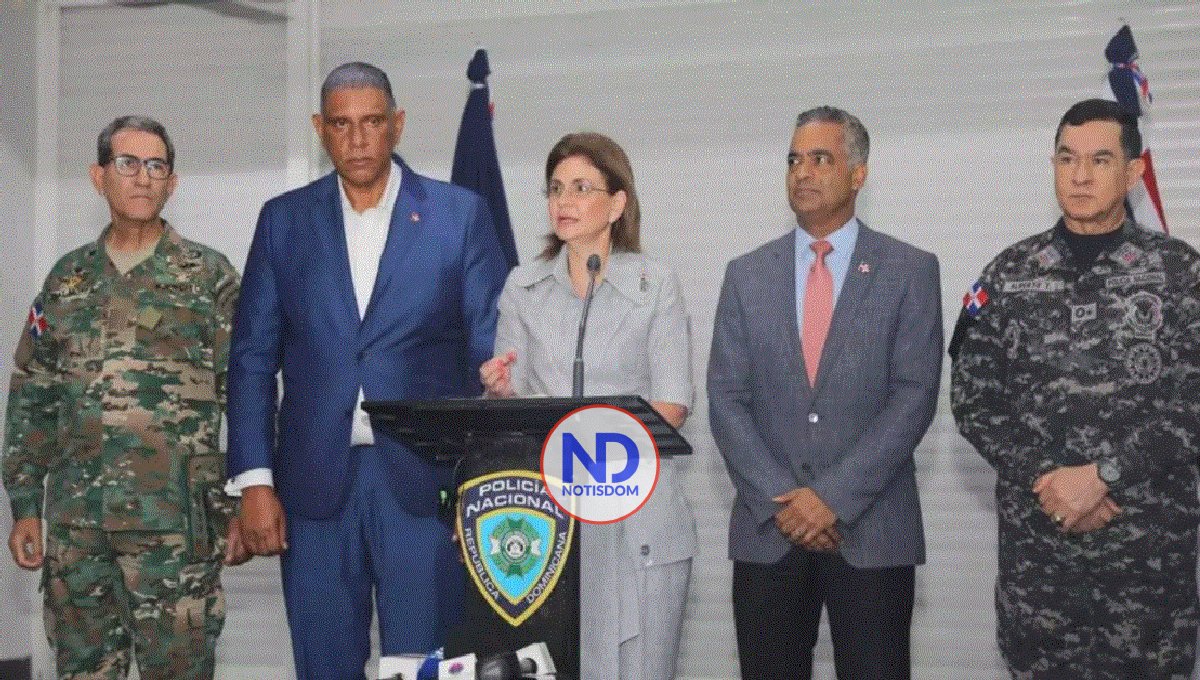 Raquel Peña dice robos han bajado un 38% a nivel nacional