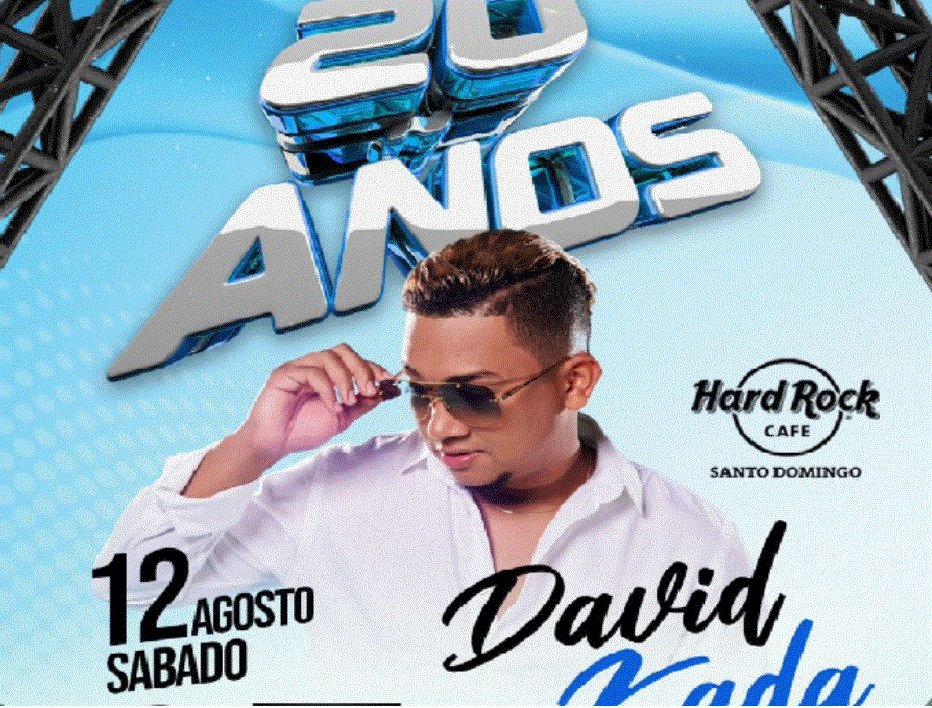 David Kada celebrará sus 20 años en la música en Hard Rock Café 3 DAVID KADA 1 David Kada celebrará sus 20 años en la música en Hard Rock Café