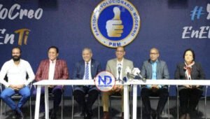 El PRM entrega padrón electoral  ante la JCE con 3,092,389 afiliados