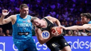 España vence a la Eslovenia de Doncic en centenario de la FEB