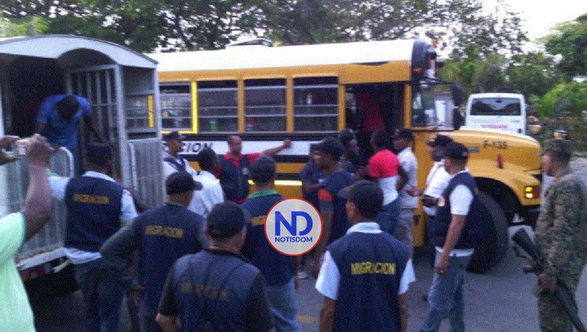 Migración dice haber deportado en julio 26,058 haitianos ilegales