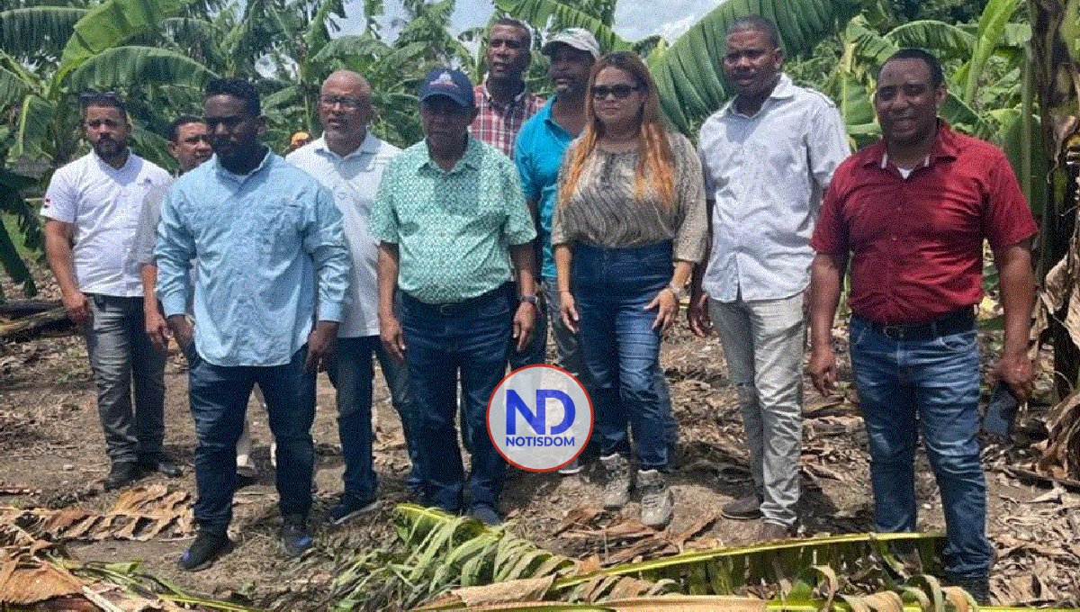 Director IAD recorre zonas Azua afectadas por tormenta