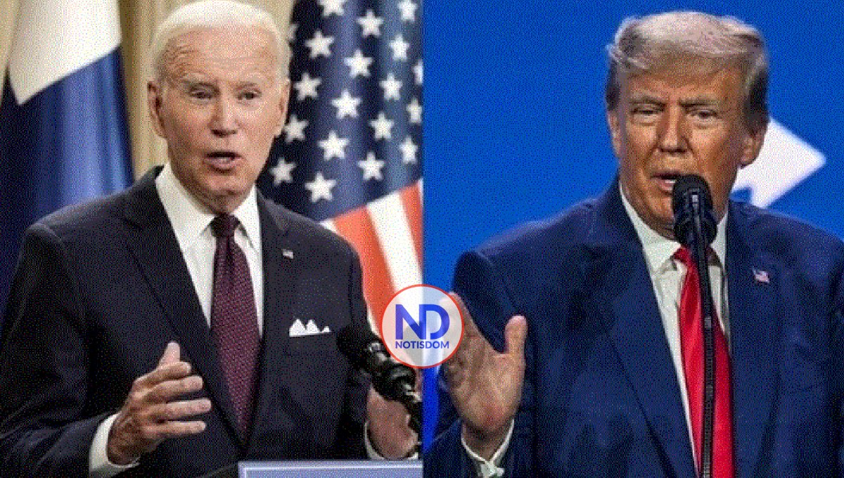 Biden y Trump, empatados de cara a las presidenciales de 2024