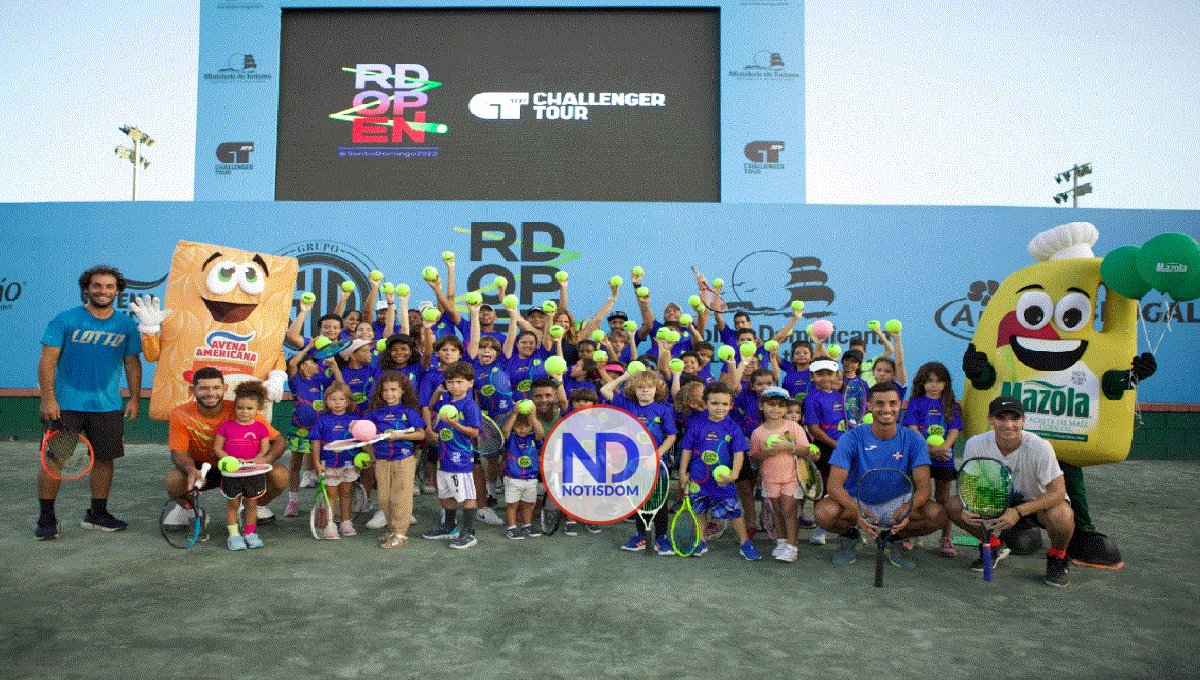 RD Open 2023 celebra Kid´s Day; este domingo inician los partidos 2 RD Open 2023 celebra Kid´s Day; este domingo inician los partidos