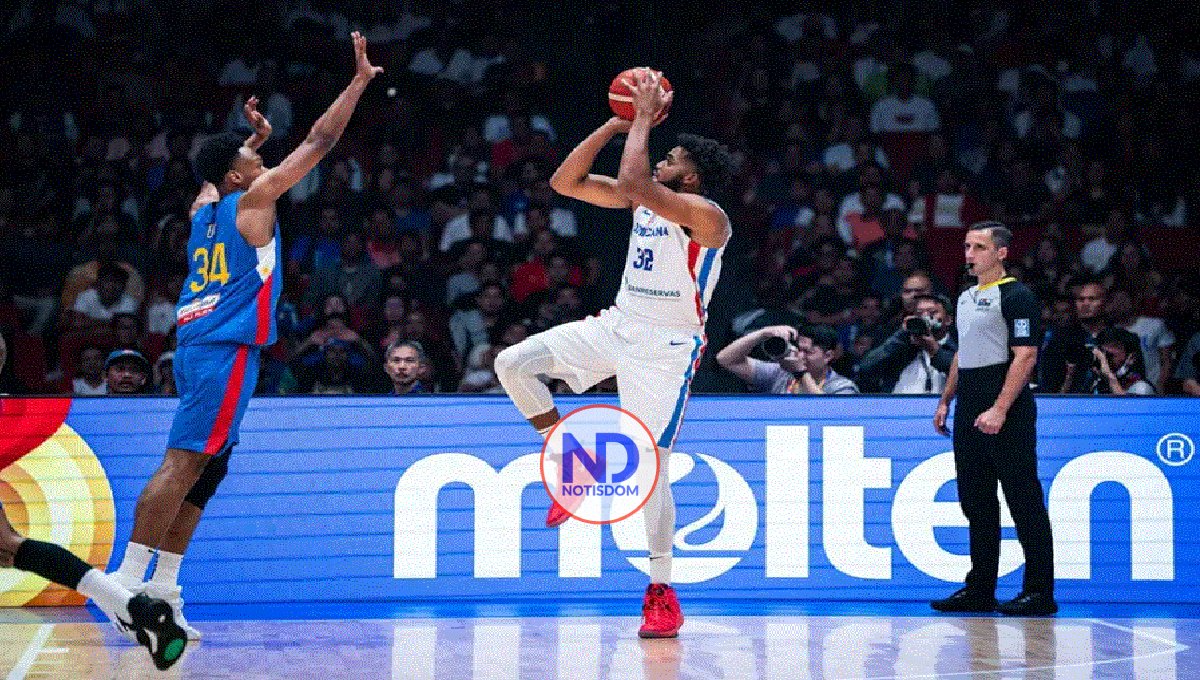 República Dominicana debuta con triunfo ante Filipinas en Mundial FIBA