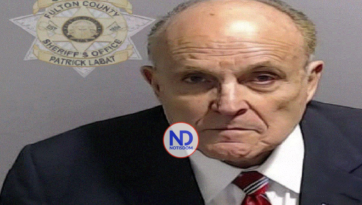 Giuliani se entrega en Georgia por intentar revertir elecciones 2020 2 Giuliani se entrega en Georgia por intentar revertir elecciones 2020