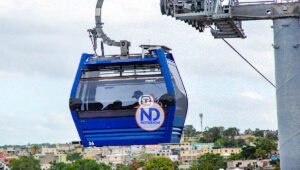 Teleférico de Santo Domingo suspenderá sus servicios por tormenta Franklin