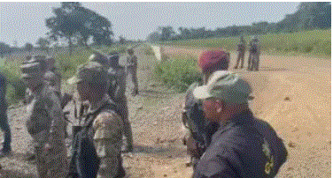 FRONTERA 7 Aumenta presencia militar dominicana próximo al canal que se construye en Haití